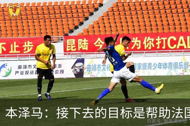 本泽马：接下去的目标是帮助法国队拿到世界杯冠军
