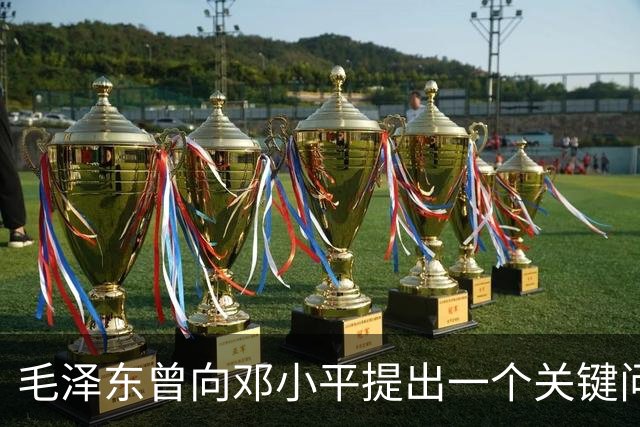 毛泽东曾向邓小平提出一个关键问题：我走后，你究竟何去何从？邓小平回答得十分坦然，主席听后目光一亮、下颌微抬，表示认可